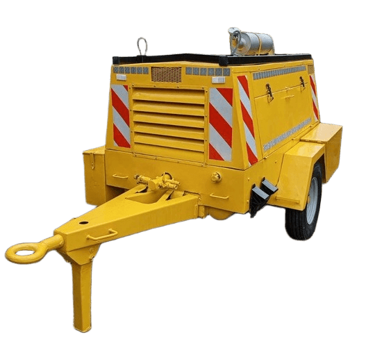 Kompresor za vazduh na tockovima za ispitivanje mreze