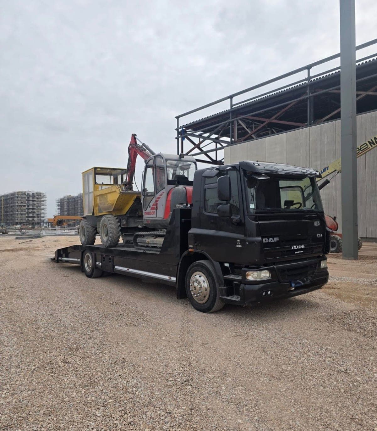 Prevoz sa slep sluzbom do 12 t 2