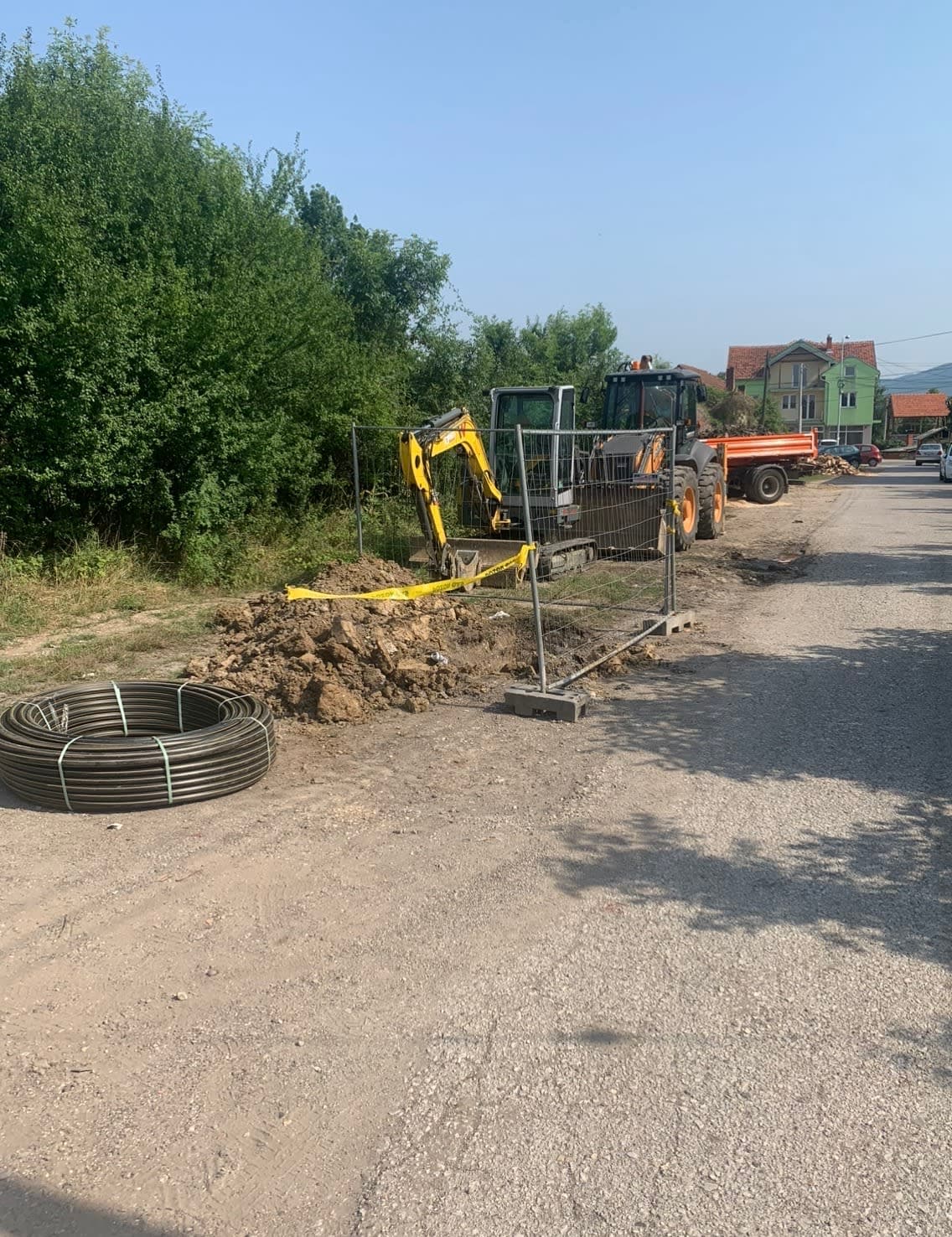 Podbusenje polietilenskih i vodovodnih cevi 2