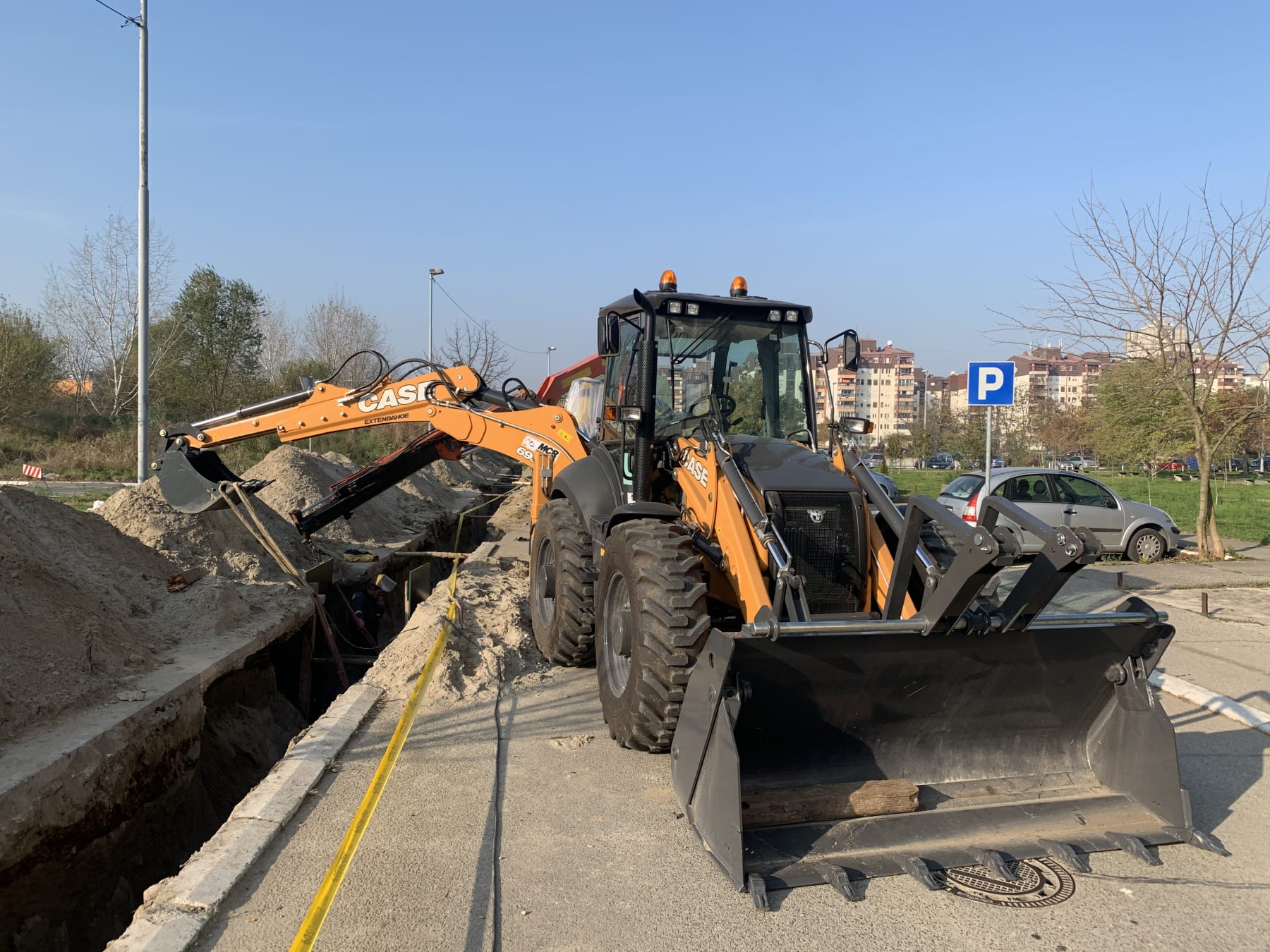 Razvodni gasovod Sajam Bežanija