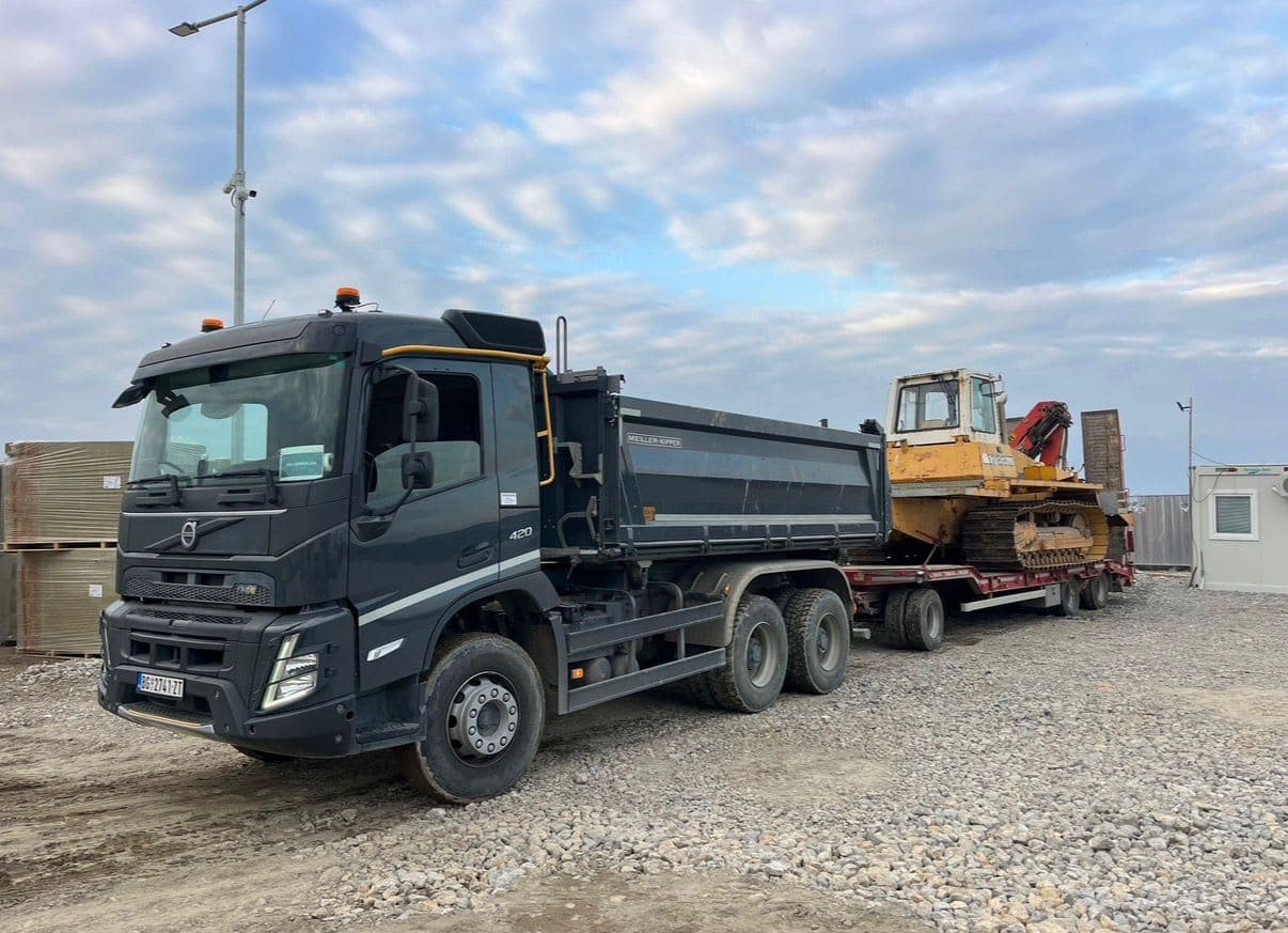 Prevoz sa niskonosecom prikolicom do 22 t