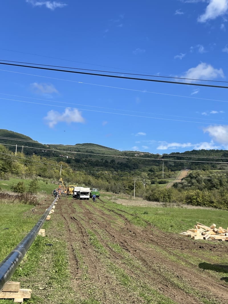 Gasovod Raška Novi Pazar Tutin