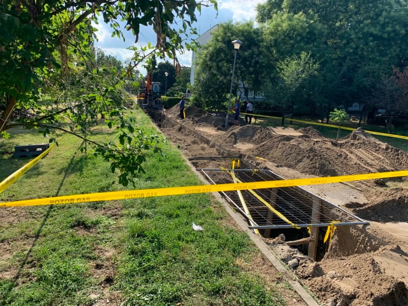 Razvodni gasovod Sajam Bežanija