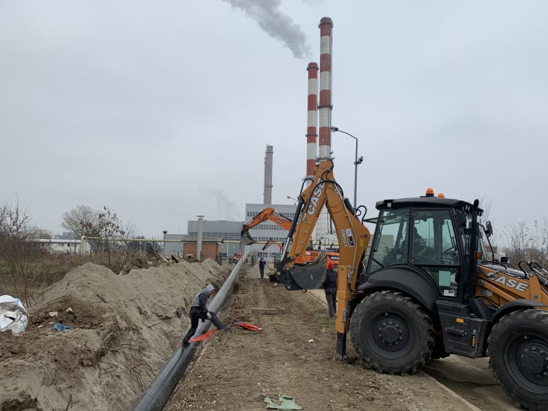 Razvodni gasovod Sajam Bežanija