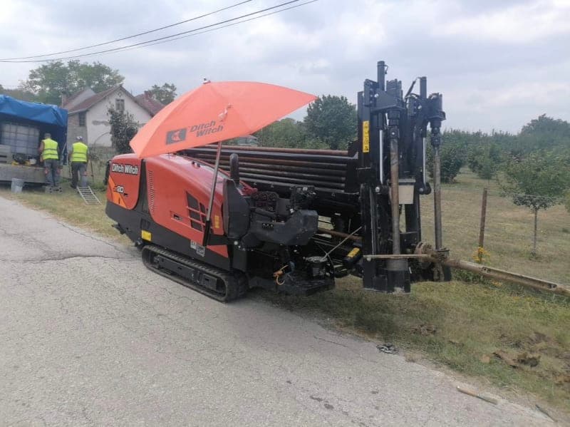 Podbusenje polietilenskih i vodovodnih cevi 1