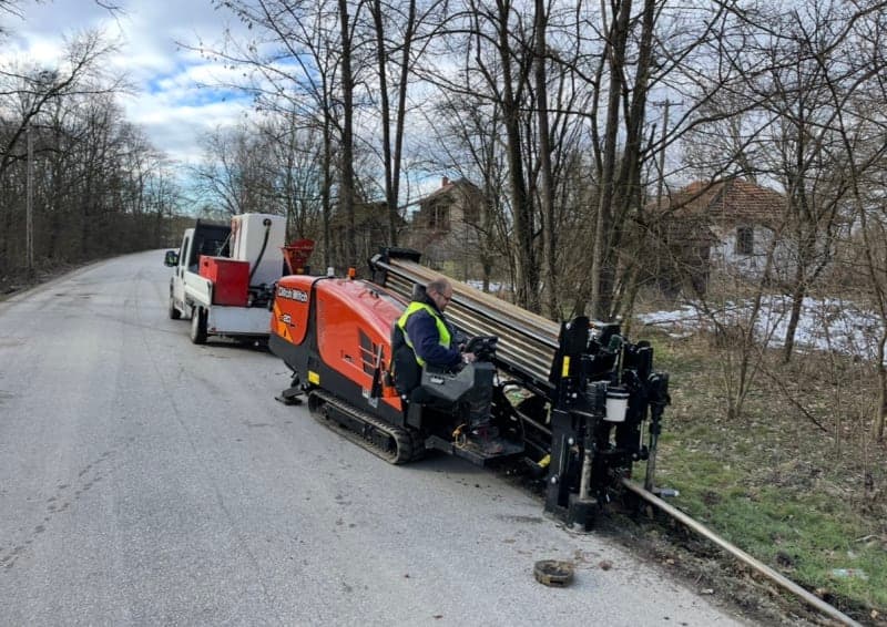 Podbusenje polietilenskih i vodovodnih cevi 6